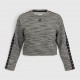 Adidas Γυναικεία Cropped Μπλούζα Γκρι / Pre Owned